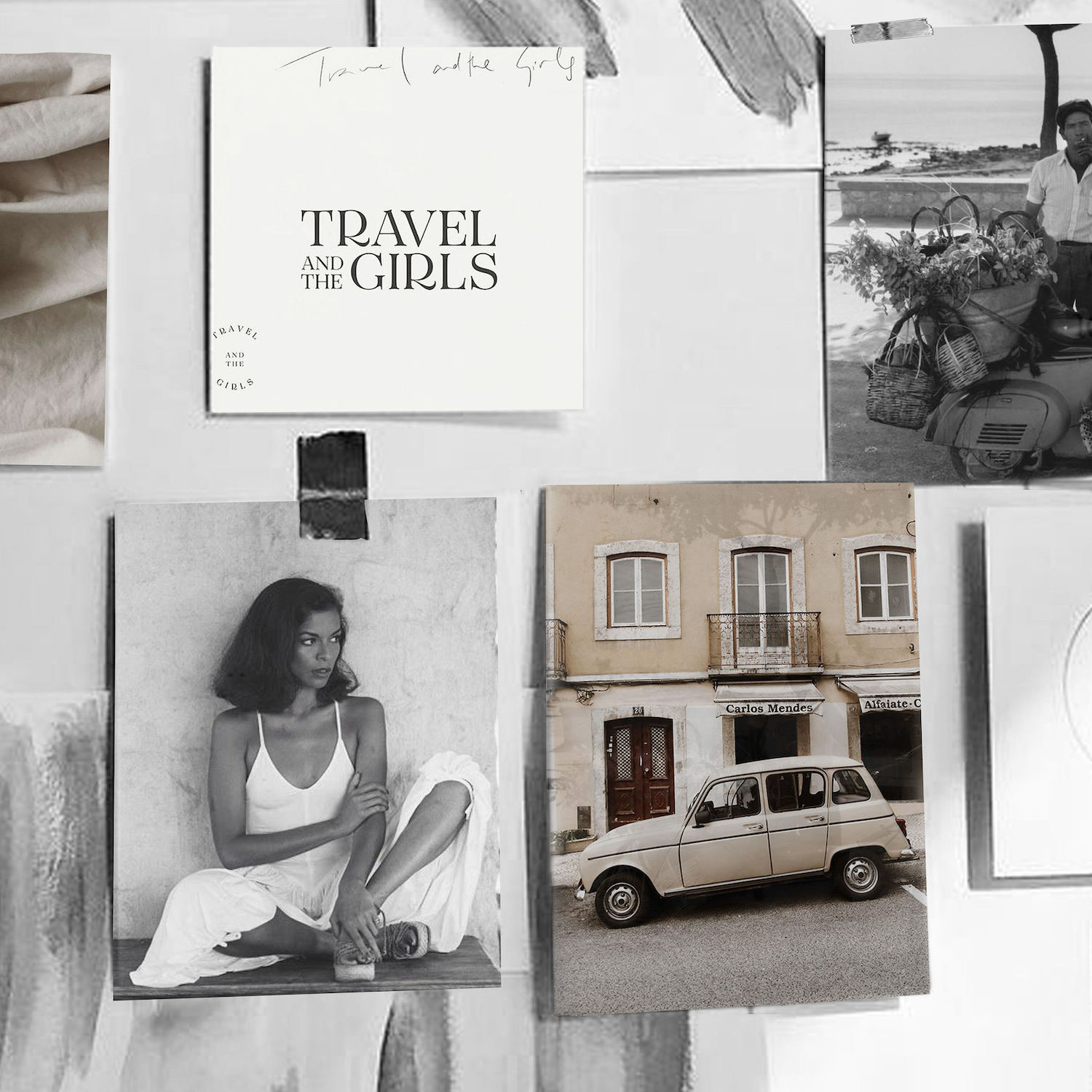 how to plan a brand photoshoot? Start with a vision and create a mood board.