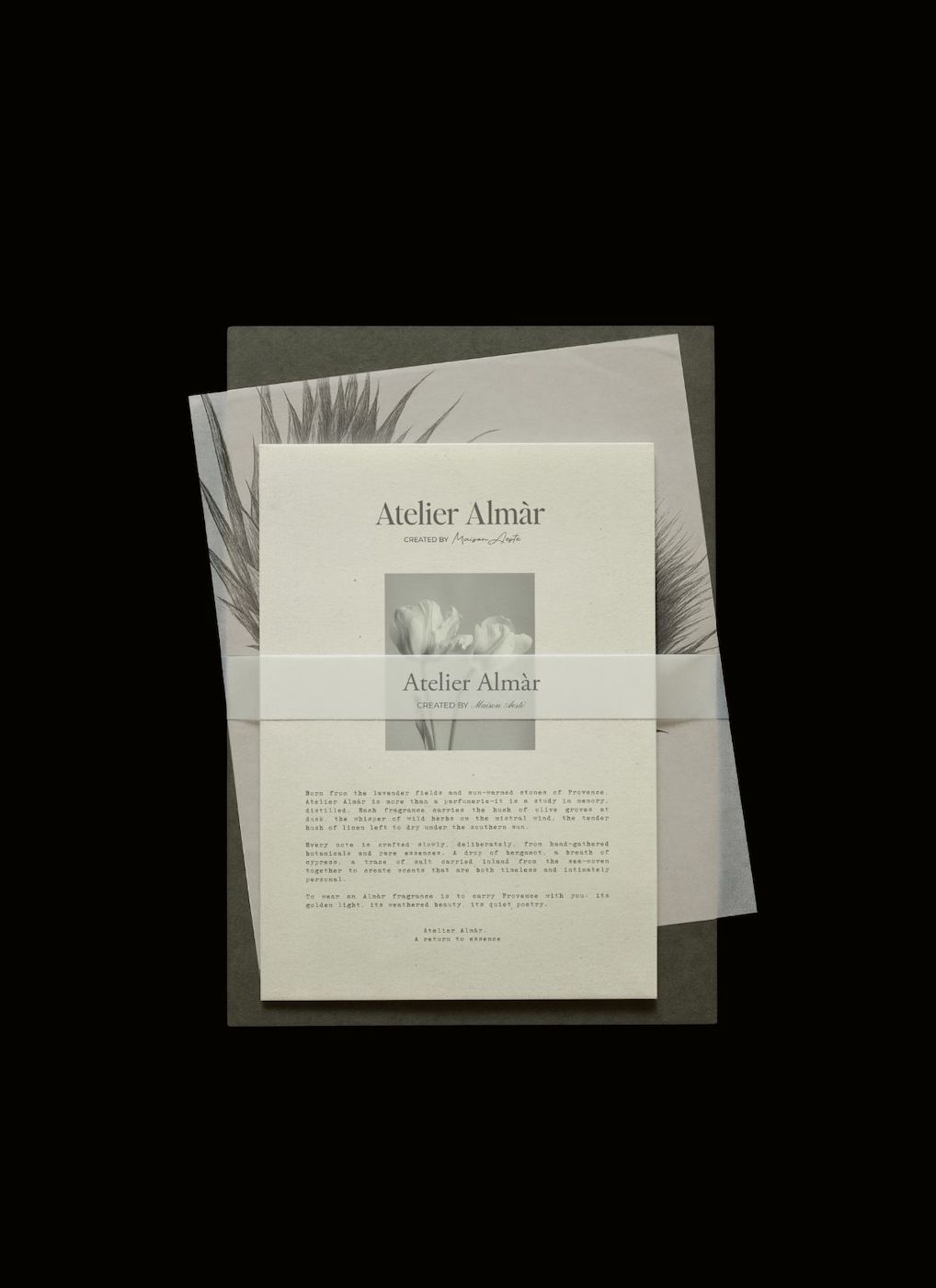 Pile of paper stationary by Almar Atelier